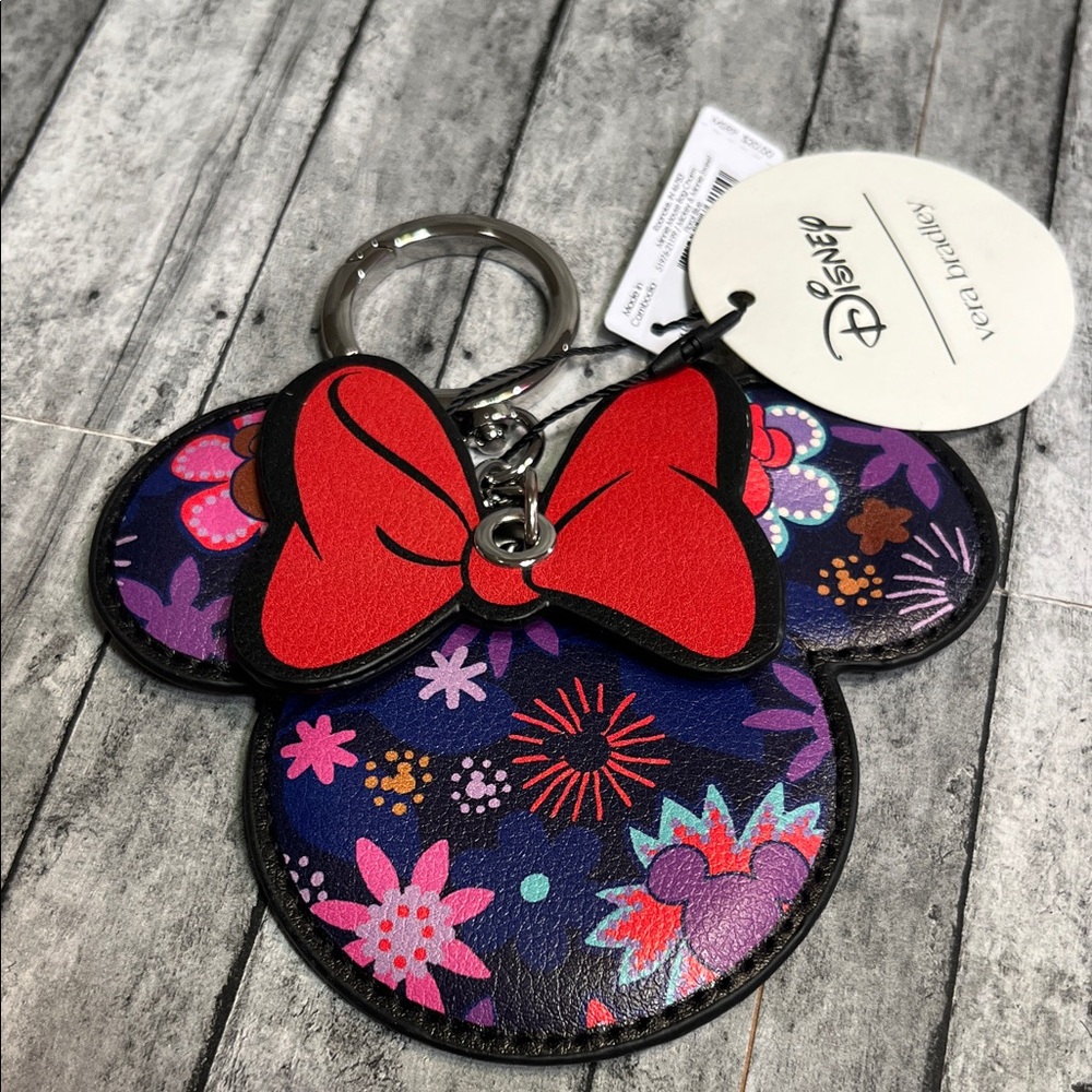 Vera Bradley Minnie Mouse Keychain/bag charm